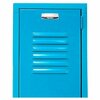 Global Industrial Double Tier Locker, 12x18x36, 6 Door, Unassembled, Blue 652079BL